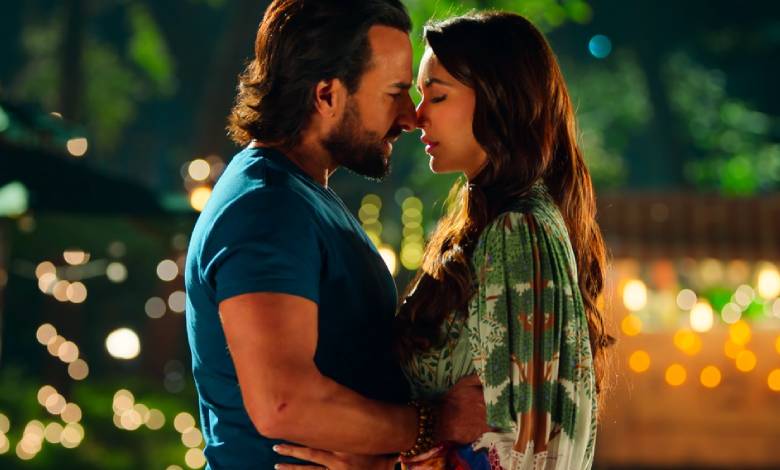 Saif Ali Khan and Nikita Dutta Kissing Scene