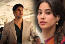 Sidharth Malhotra and Janhvi Kapoor in Param Sundari